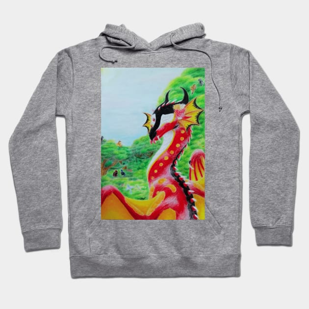 Lycoris the Rainwing Hoodie by Lycoris ArtSpark